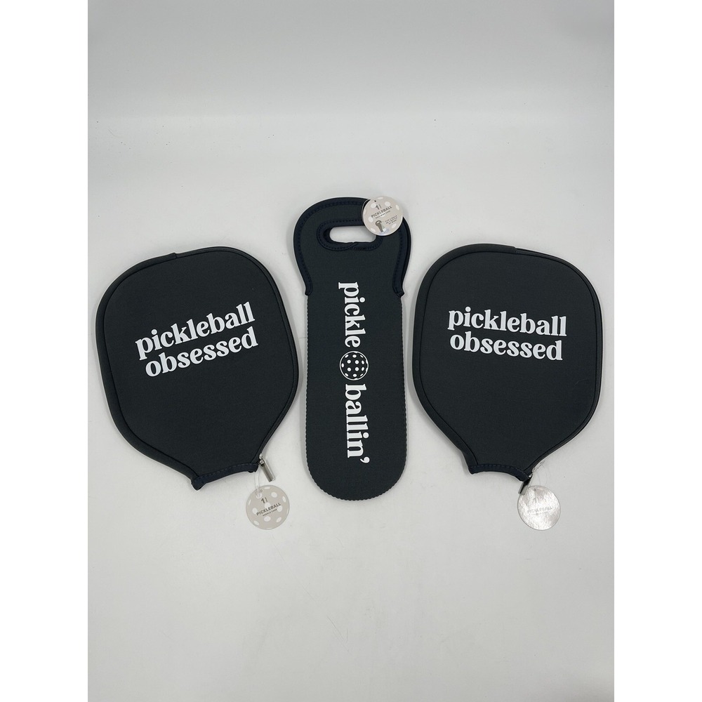 Pickleball Obsessed Racket Cover Paddle Cases And Pickleball‎ Ball Sleeve